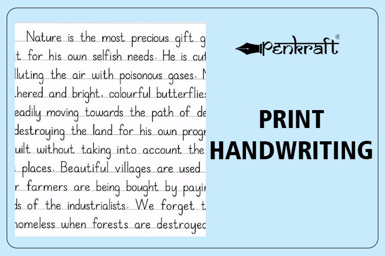 Print Handwritig