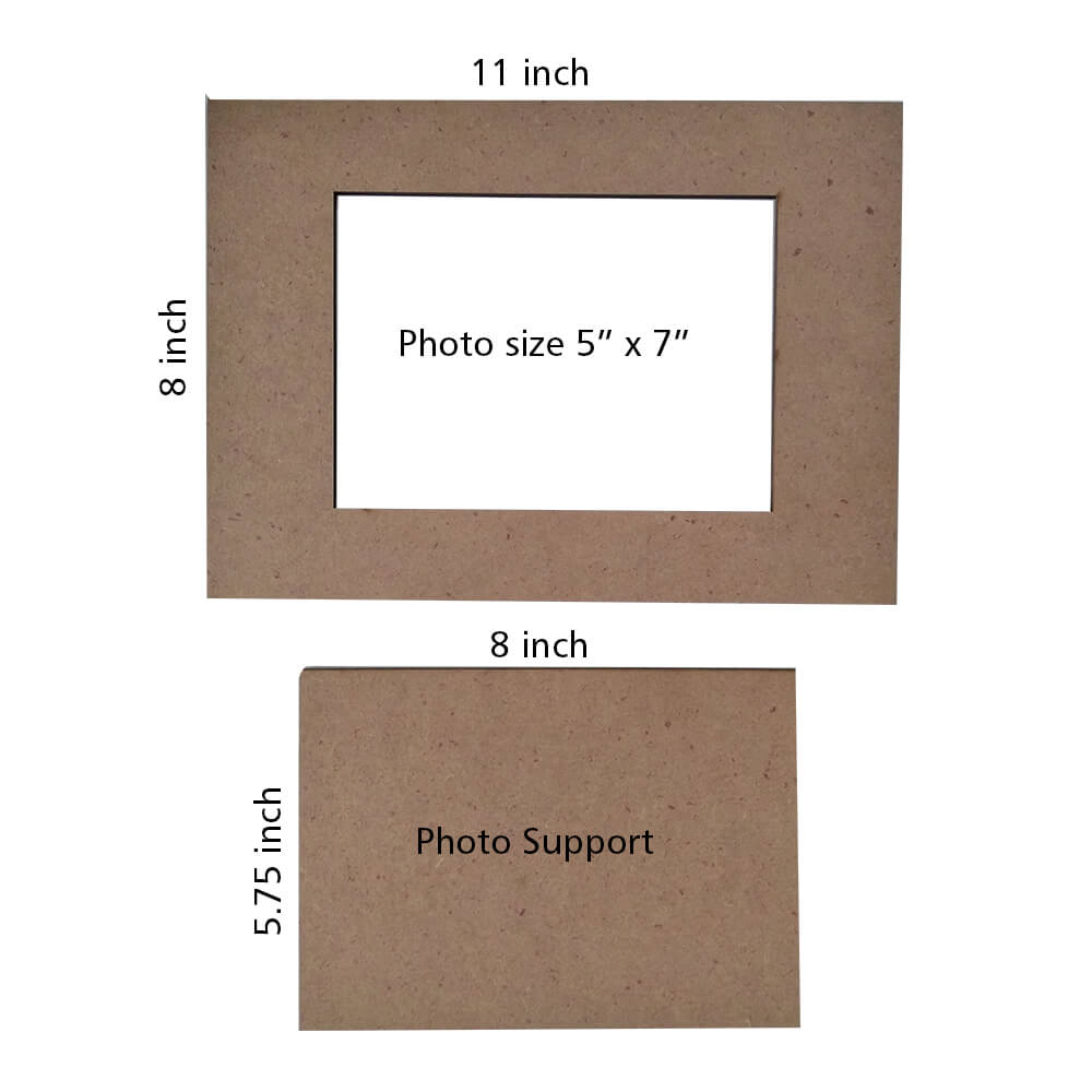 BUY MDF PHOTO FRAME 8x11 Inches Online ( Set of 25 Frames)