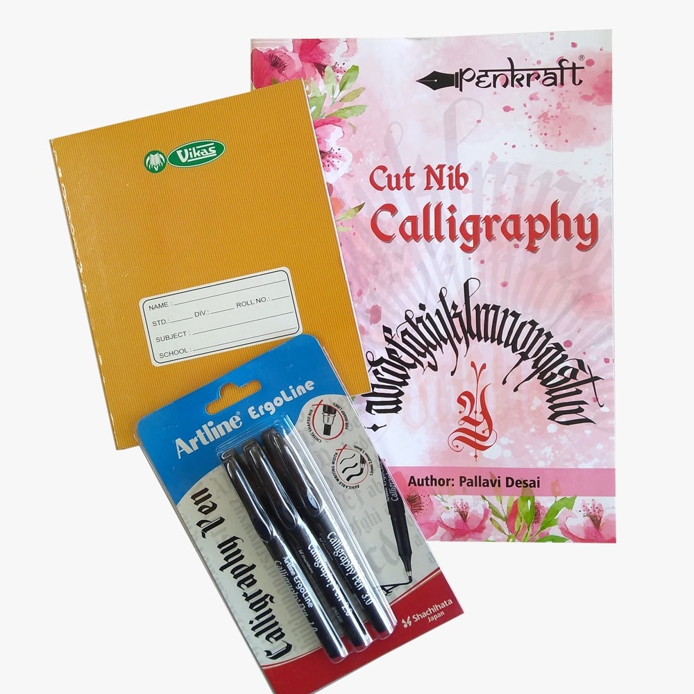 Cut Nib Calligraphy DIY Kit